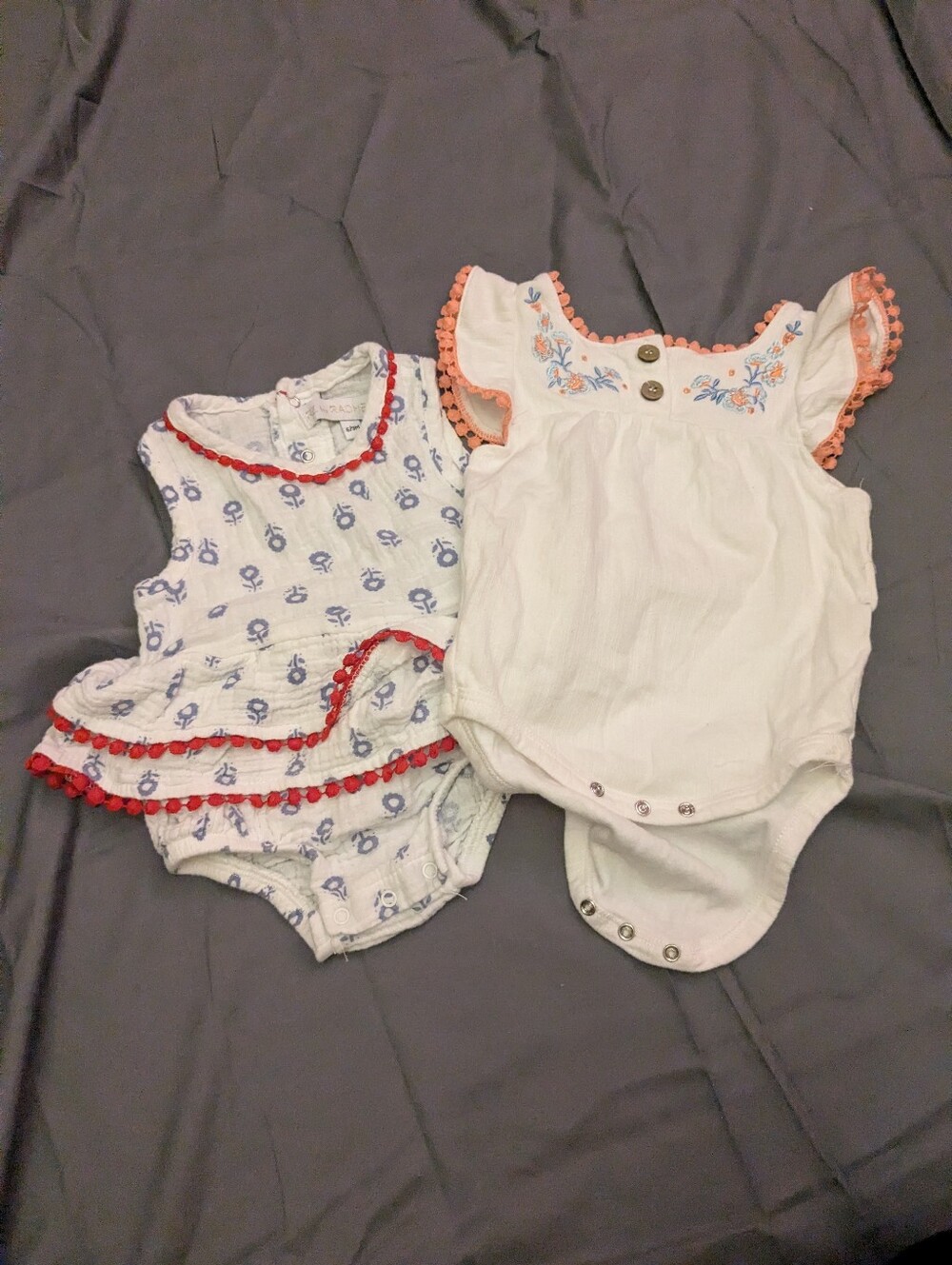 floral onsie set